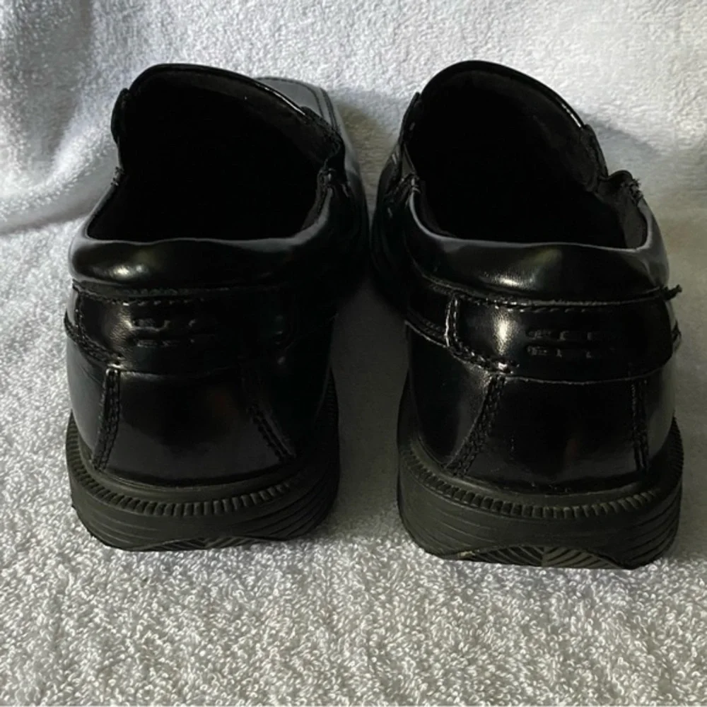 Nunn Bush‎ Kore Shoes Mens Size 9.5 Wide Black Slip On Leather Uppers